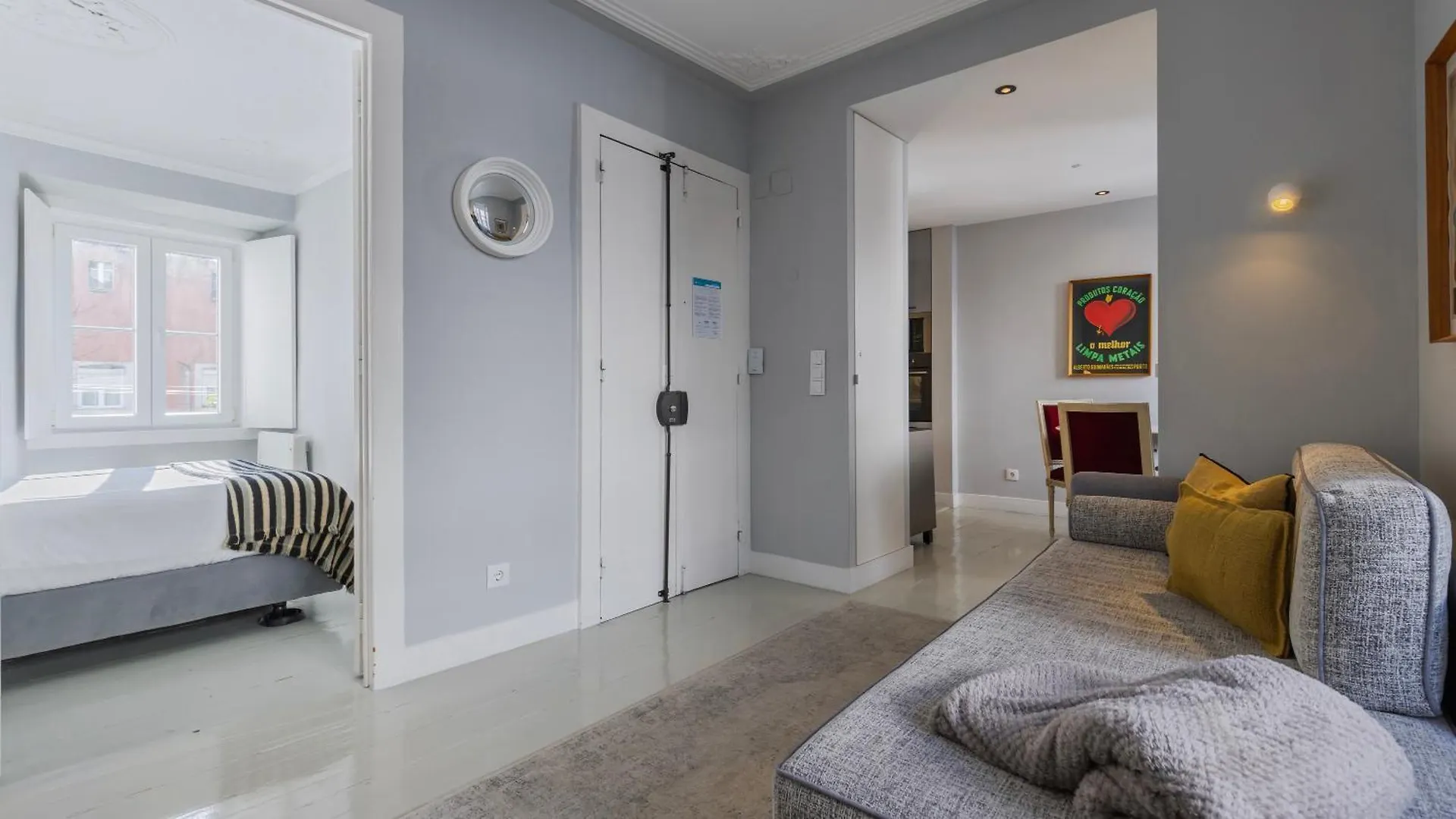 Stylish 1Bdr Apt In Bairro Alto By Lovelystay Lisbon Portugal